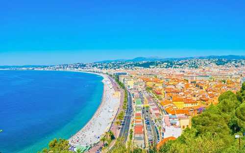 Nice Şehir Gezi Otobüsü Turu Nice Promenade des Anglais üstü açık otobüsü