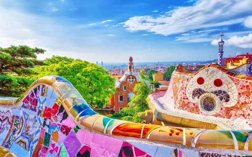 Barselona Hop-On Hop-Off Otobüsü Barselona Sagrada Familia üstü açık otobüsü